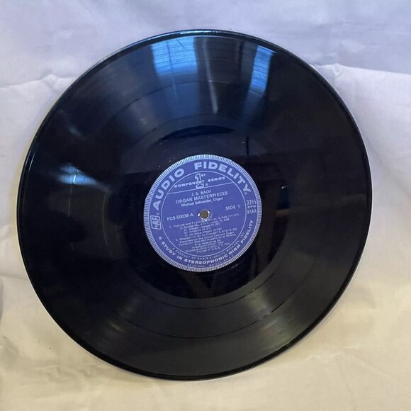 J. S. Bach Organ Masterpieces (Vinyl, 1968) Audio Fidelity FCS 50,038 VG LP - Picture 7 of 10